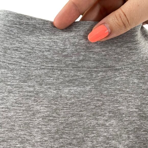 Beyond Yoga Size L Full Zip Sweatshirt Gray Super Soft Loungewear‎ Basic Comfy - Picture 7 of 9